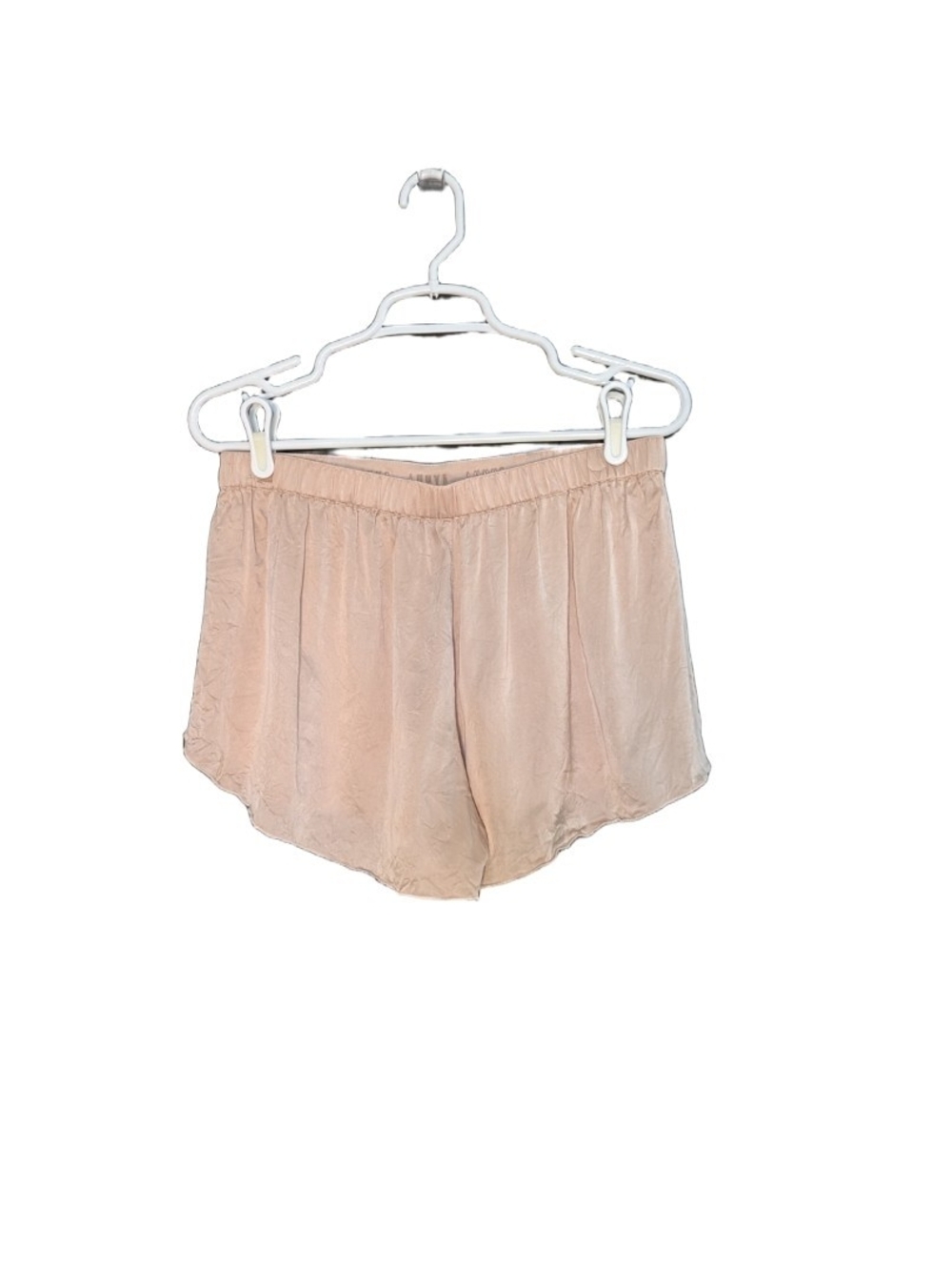 Lunya Women Two Piece Tank Shorts Pajama Set Washable Silk Pink Size Medium - Picture 5 of 8